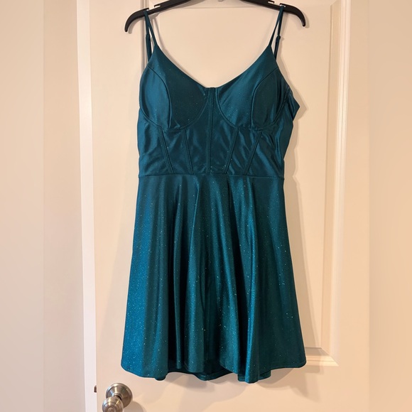 Honey and Rosie Dresses & Skirts - Honey and Rosie Teal Sleeveless Dress